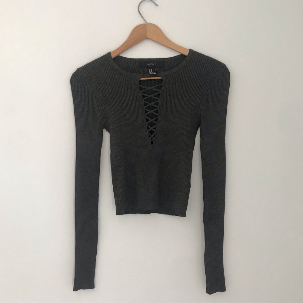 NWOT Ribbed Knit Top
